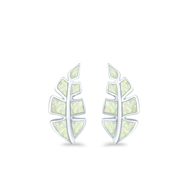 Leaf Stud Earrings